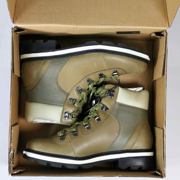 NWT! Sorel Lennox Hiker STKD Waterproof in Stone Green, Laurel Leaf, Size 11 - Picture 11 of 12